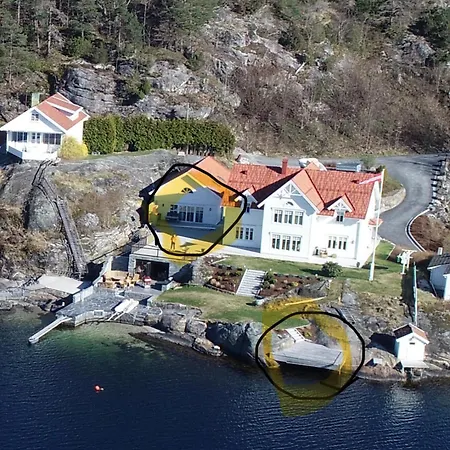 Leilighet Ved Sjoen I Idylliske Risor Exterior photo
